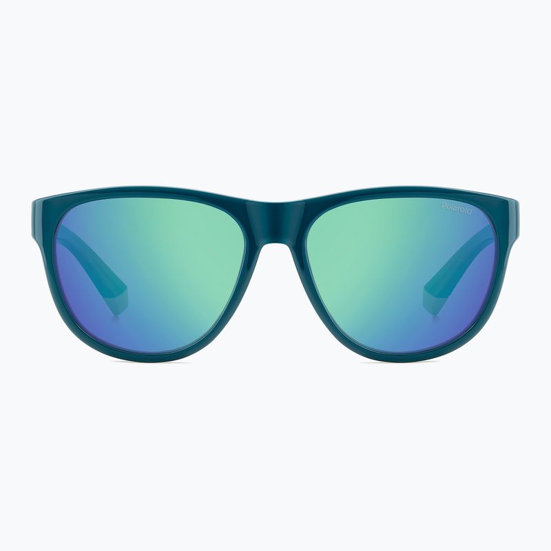 Polaroid PLD 2156/S teal/graugrün Spiegel polarisierte Sonnenbrille 3