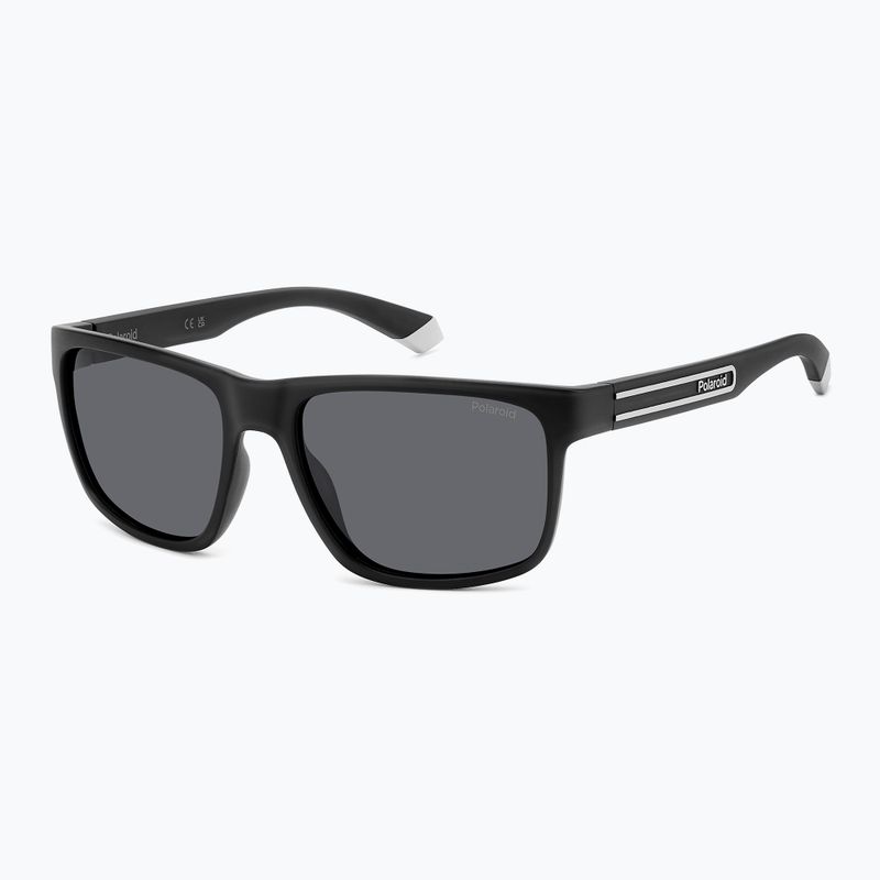 Polaroid PLD 2571/S mattschwarz/grau polarisierte Herren-Sonnenbrille 2