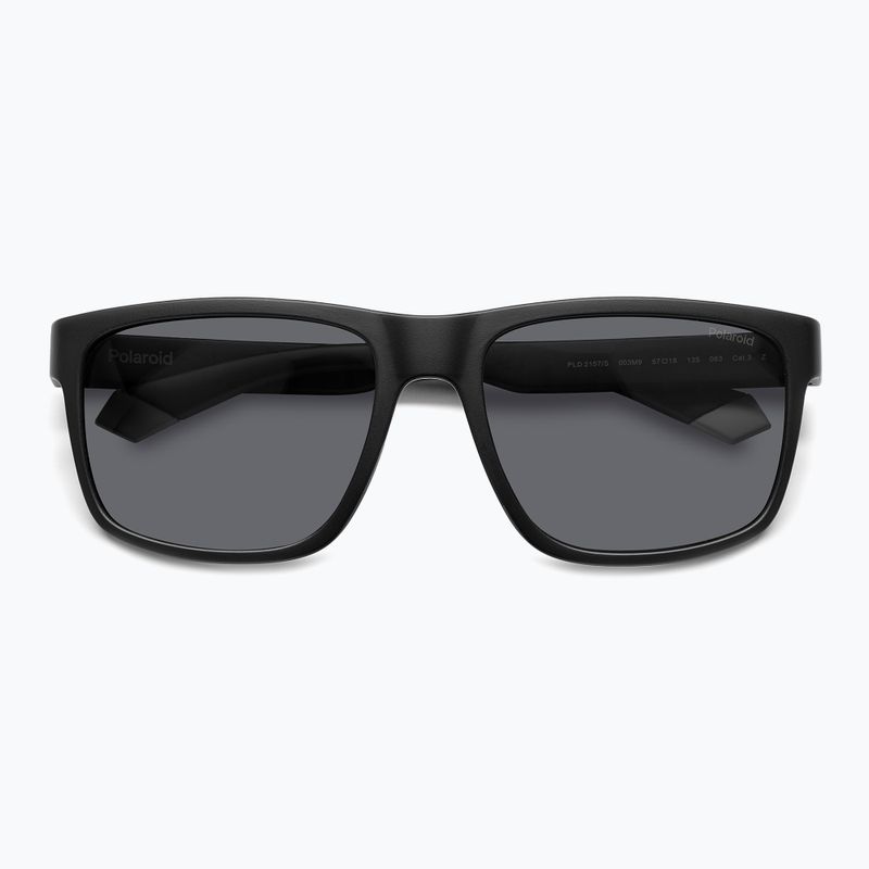 Polaroid PLD 2571/S mattschwarz/grau polarisierte Herren-Sonnenbrille 4