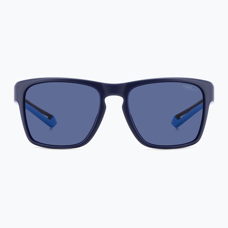 Polaroid PLD 7052/S matte blau/blaue polarisierte Herren-Sonnenbrille mit hohem Kontrast 3