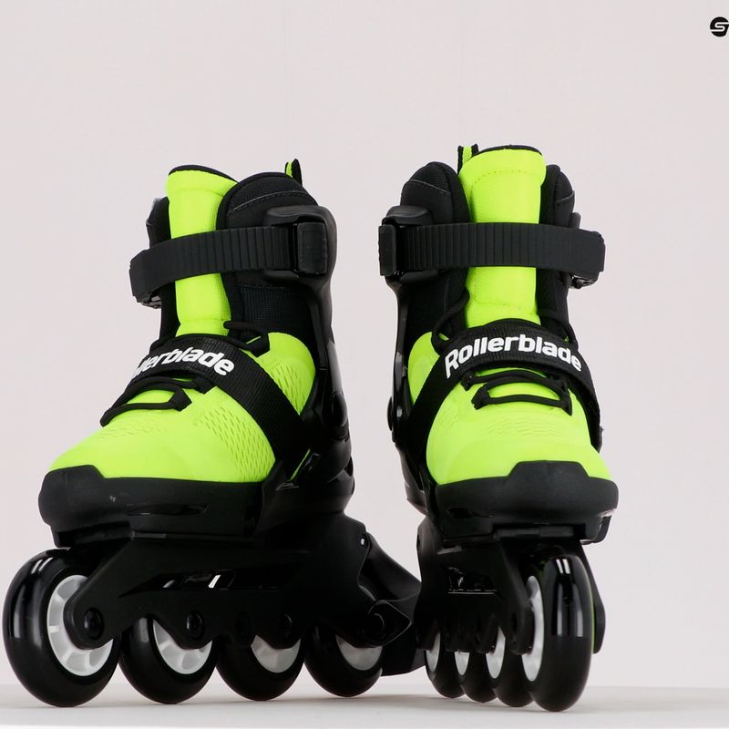 Rollerblade Microblade Kinder Rollschuhe gelb 7102000215 9