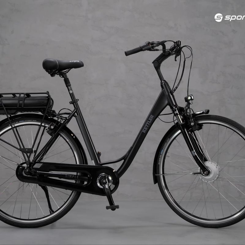 Kettler Ebike Simple 7G Elektrofahrrad schwarz KF087-VARW55 16