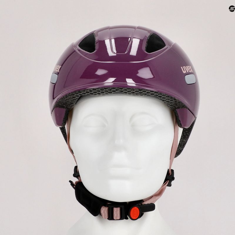 UVEX Kinder Fahrradhelm Oyo lila S4100490315 9