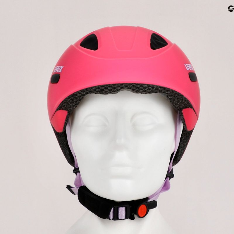 UVEX Kinder Fahrradhelm Oyo lila S4100490615 9