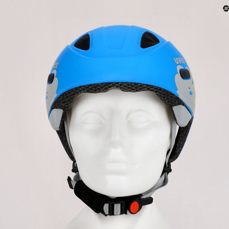 UVEX Kinder Fahrradhelm Oyo Style Blau S4100470215 10