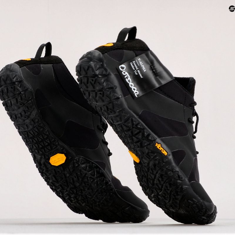 Vibram Fivefingers V-Alpha Herren-Trekkingstiefel schwarz 18M71010400 9