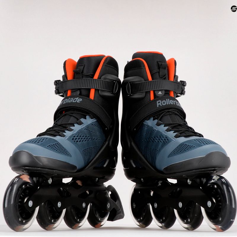 Herren Rollerblade Macroblade 90 Schlittschuhe navy blau 07100400 K47 9