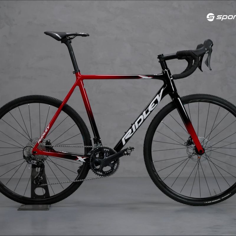 Ridley X-Night Disc GRX600 Cross-Country Fahrrad 2x XNI08As schwarz/rot SBIXNIRIDE26 13