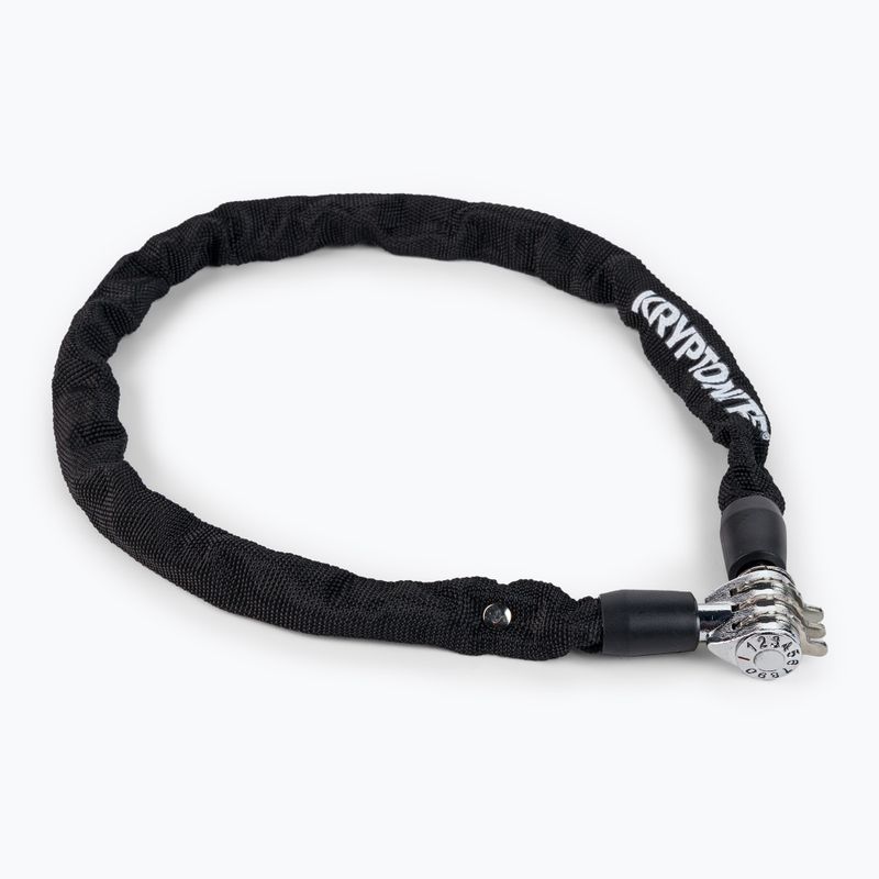Kryptonite Fahrradkettenschloss schwarz Keeper 465 Combo Chain