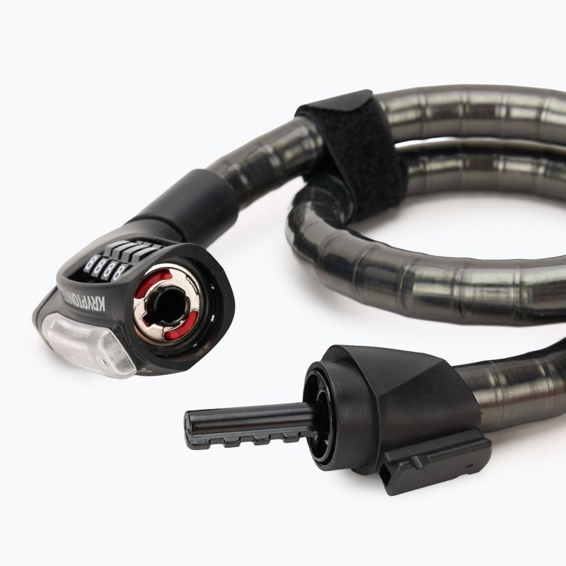 Fahrradschloss Kryptonite KryptoFlex 2080 Armored Combo Cable black 3