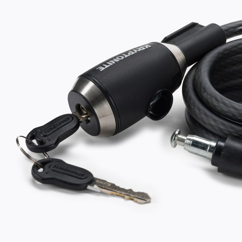 Kryptonite KryptoFlex 1018 schwarz Key Cable Fahrradschloss 3