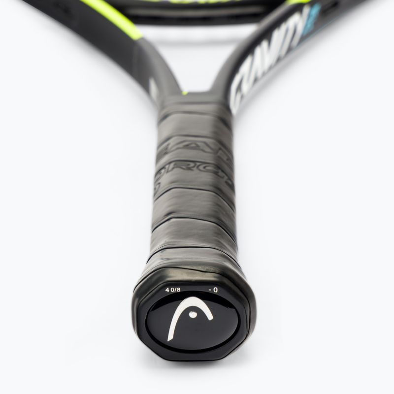HEAD Gravity Jr.25 Kinder-Tennisschläger schwarz/blau 235511 3