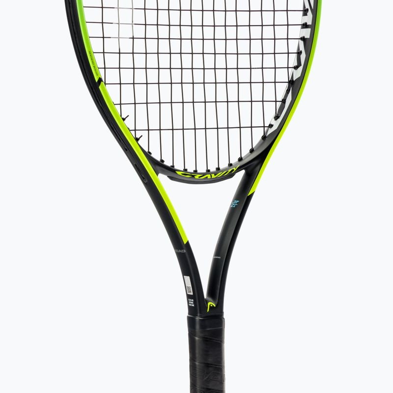 HEAD Gravity Jr.25 Kinder-Tennisschläger schwarz/blau 235511 5