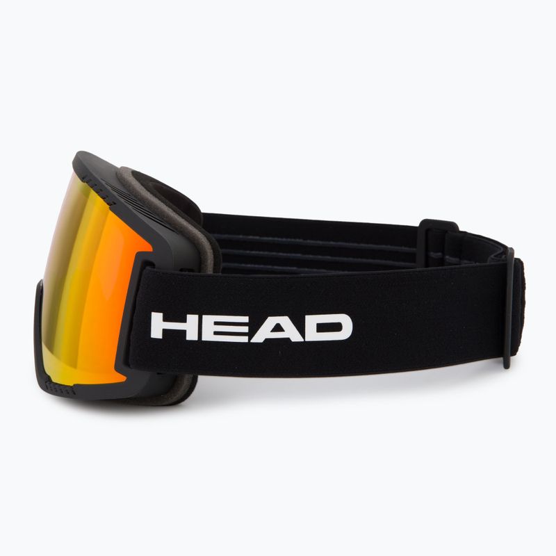Skibrille HEAD Contex red/black/fmr yellow red 4