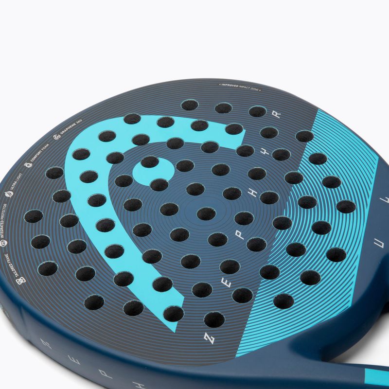 HEAD Graphene 360 Zephyr UL Paddelschläger schwarz/blau 228221 6