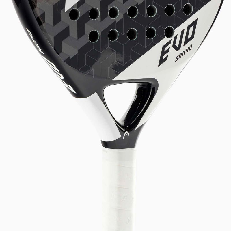 HEAD Evo Sanyo Paddelschläger schwarz und weiß 228291 5