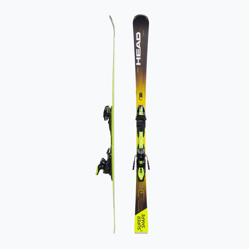 HEAD Supershape e-Speed SW SF-PR+PRD 12 gelb 313321/100857 Abfahrtsski 2