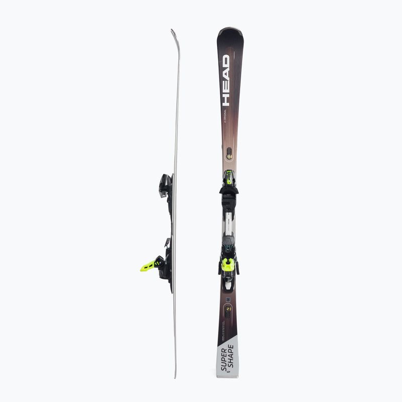 HEAD Supershape e-Original SW SF-PR+PRD 12 grau 313391/100856 Abfahrtsski 2