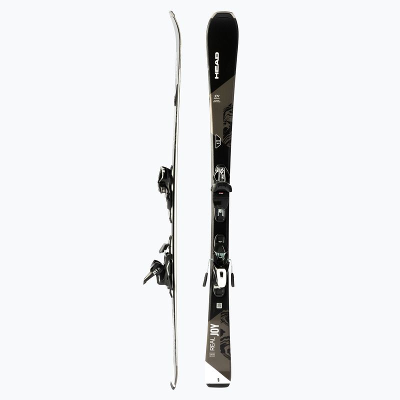 Damen Ski Alpin HEAD Real Joy SLR Joy Pro schwarz +Joy 9 315730/100806 2