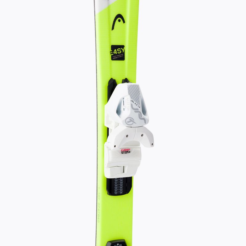 HEAD Supershape Team Easy Jrs +Jrs 4.5 Kinder Abfahrtsski 314201/100863 7