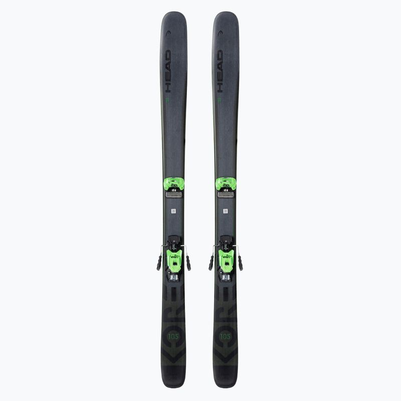 HEAD Kore 105 schwarz +Attack 14 315421/114436 Abfahrtsski