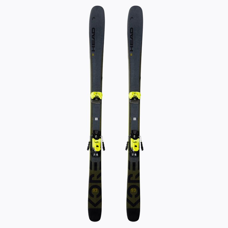 HEAD Kore 93 schwarz +Attack 14 315441/114425 Abfahrtsski