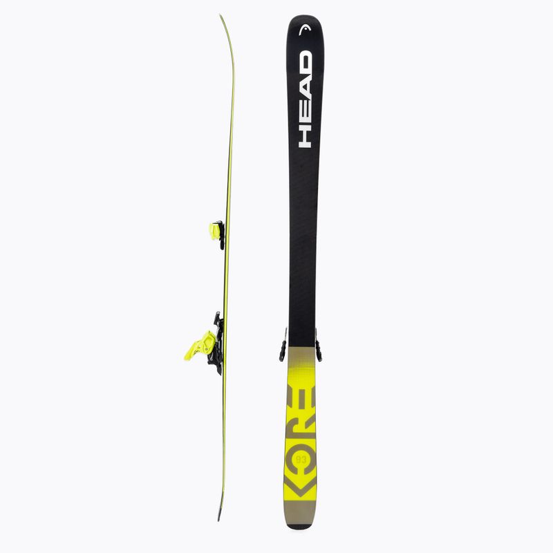 HEAD Kore 93 schwarz +Attack 14 315441/114425 Abfahrtsski 2