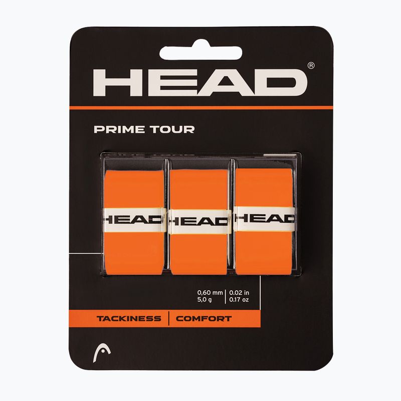 HEAD Prime Tour Tennisschlägerhüllen 3 Stk. orange