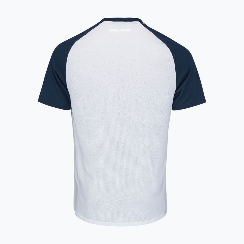 HEAD Herren Tennishemd Perf marineblau und weiß 811272 2