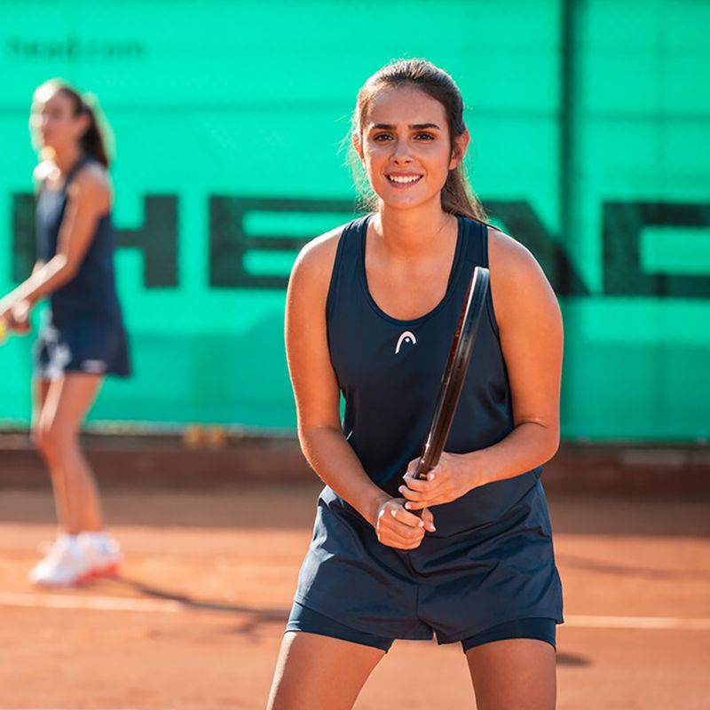 HEAD Damen-Tennisshirt Sprint navy blau 814542 3