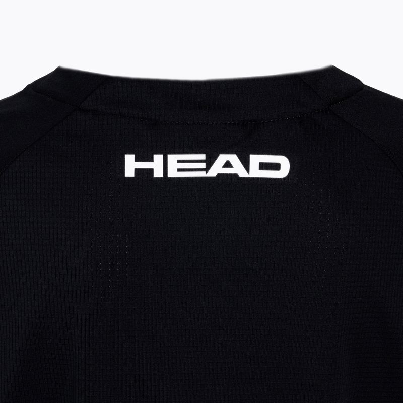 HEAD Topspin Kinder-Tennisshirt schwarz und orange 816062 4