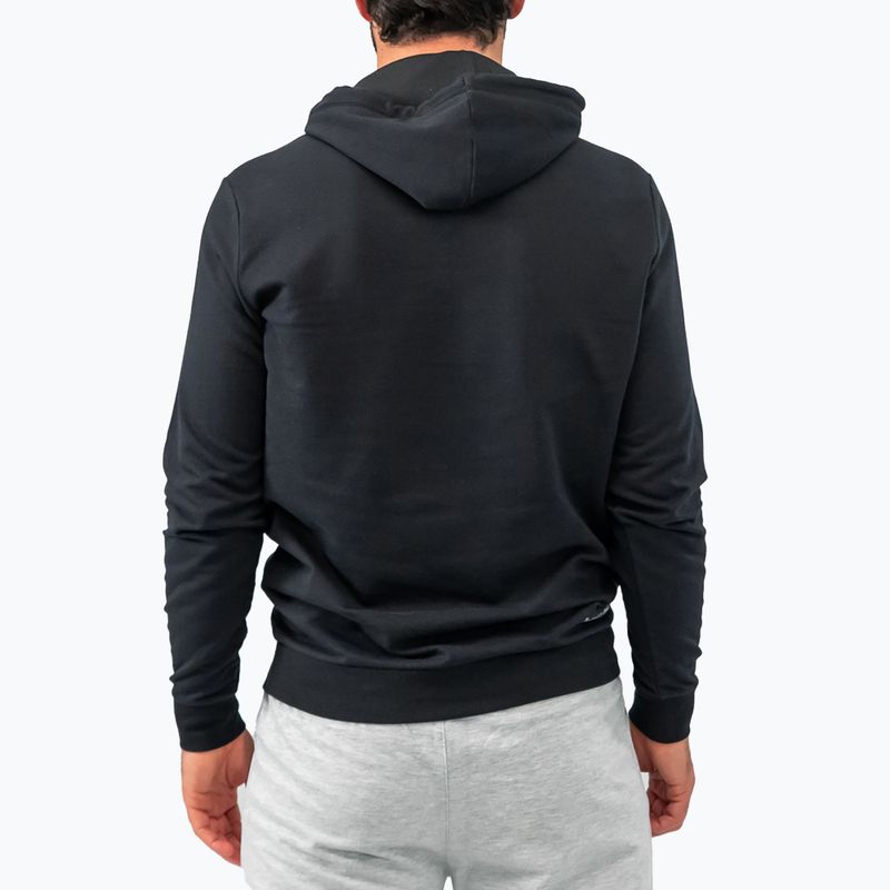 Herren Tennis Sweatshirt HEAD Club Byron Hoodie schwarz 811449BK 2