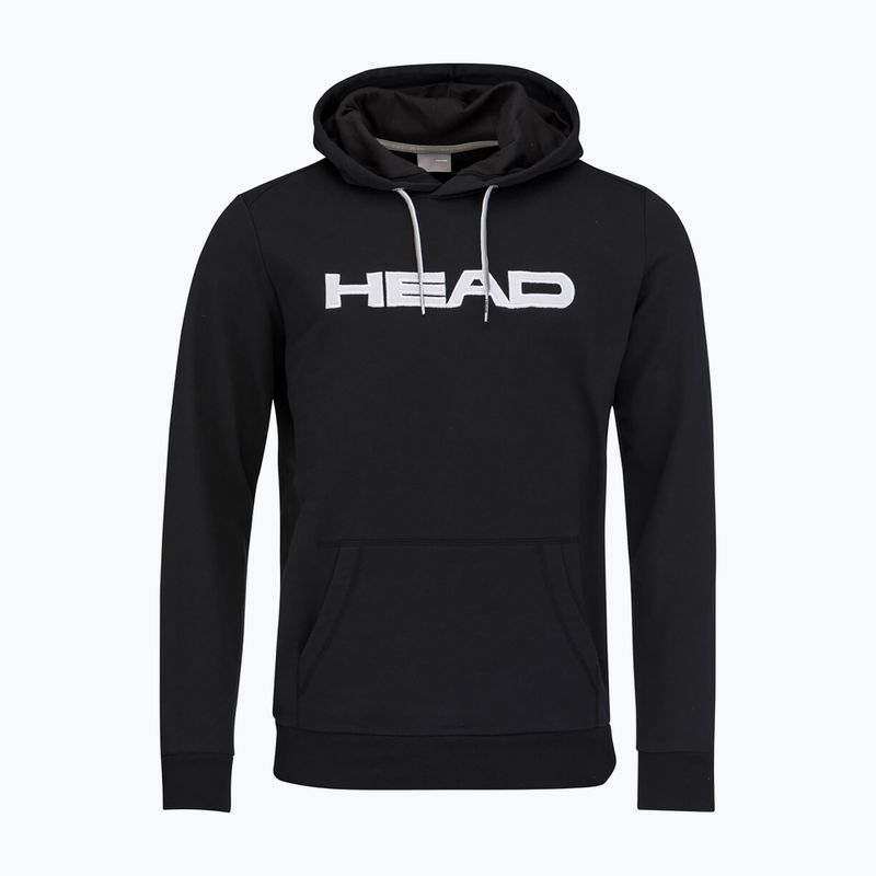 Herren Tennis Sweatshirt HEAD Club Byron Hoodie schwarz 811449BK 3