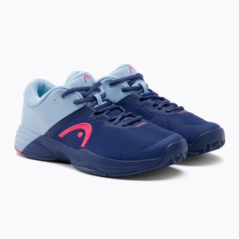 Damen Tennisschuhe HEAD Revolt Evo 2.0 navy blau 274202 5