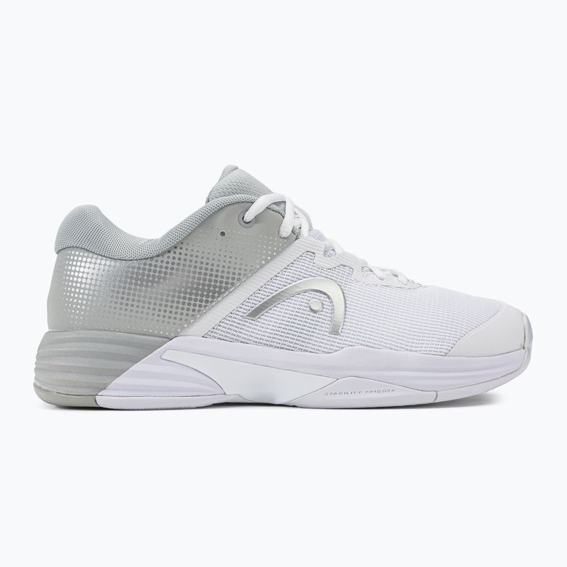 HEAD Revolt Evo 2.0 Damen Tennisschuhe weiß und grau 274212 2