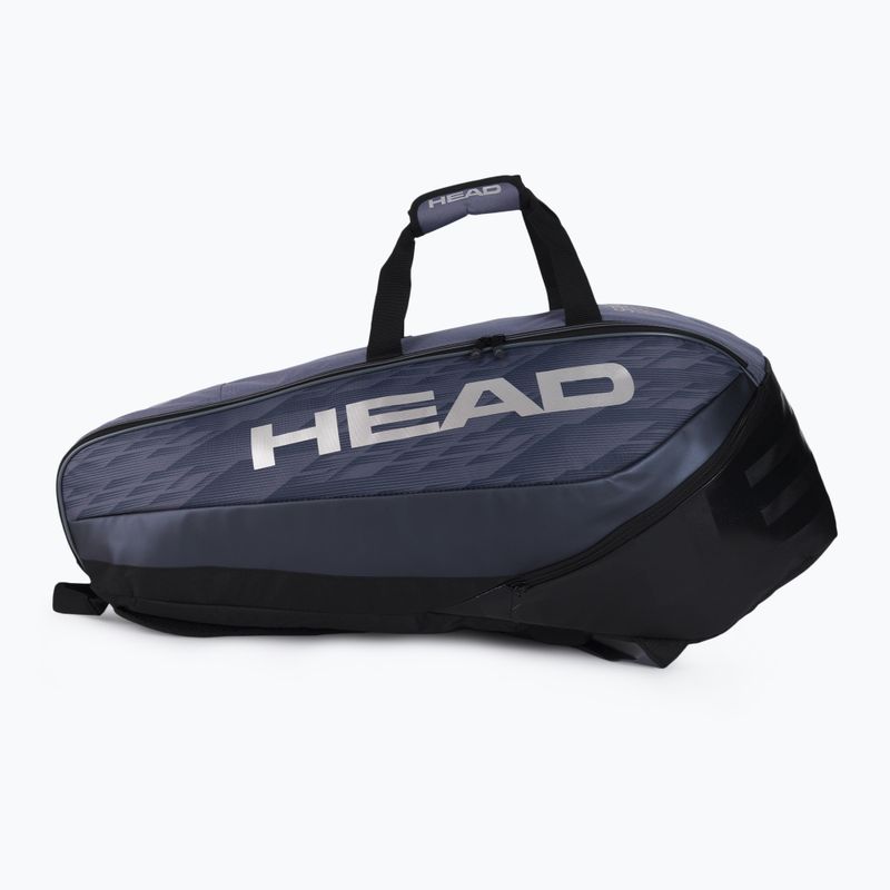 HEAD Djokovic Tennistasche 6R 67 l grau 283292 2
