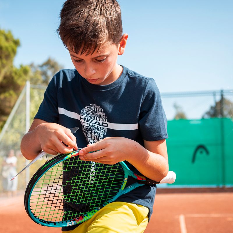 Kinder-Tennisschläger HEAD Novak 25 SC blau 233102 8