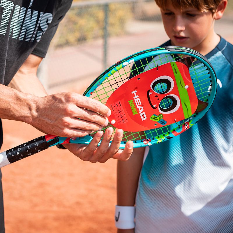 HEAD Novak 25 Kinder-Tennisschläger blau 233102 6