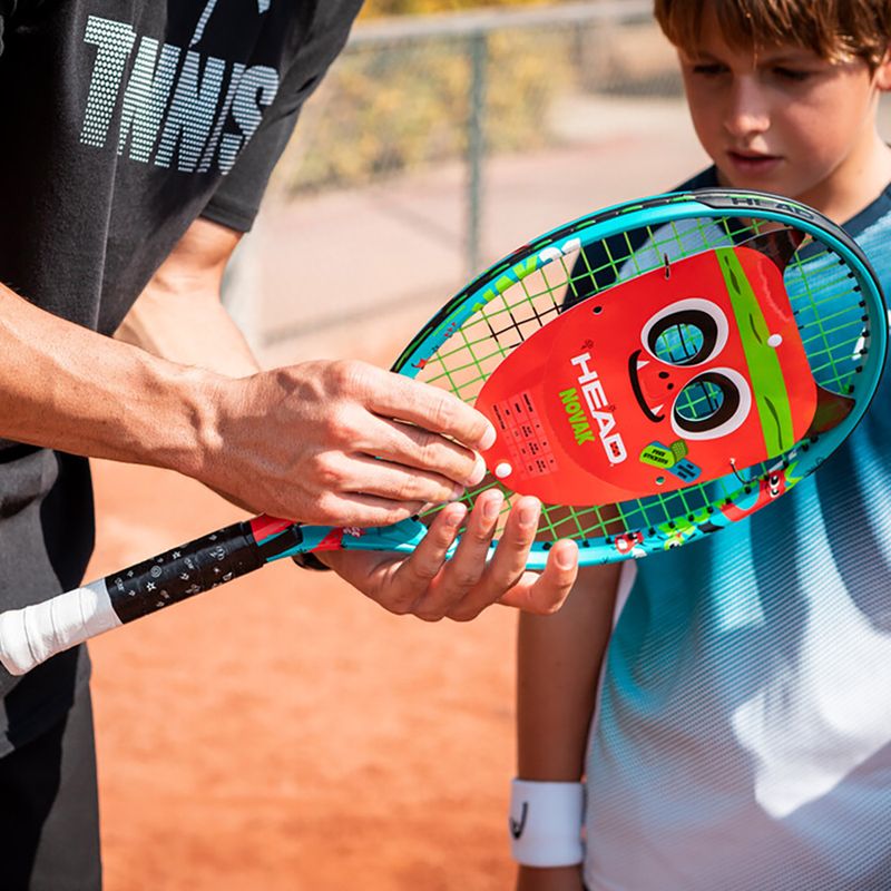 Kinder-Tennisschläger HEAD Novak 21 SC blau 233122 8