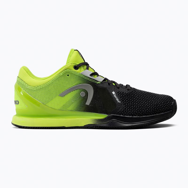HEAD Herren Tennisschuhe Sprint Pro 3.0 SF Clay schwarz-grün 273091 2