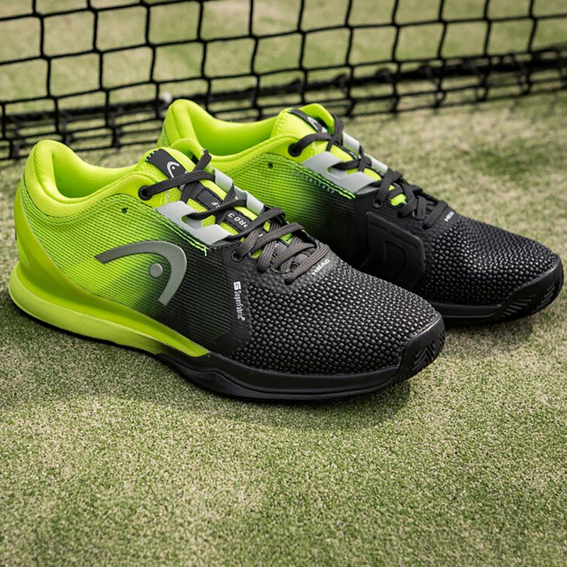 HEAD Herren Tennisschuhe Sprint Pro 3.0 SF Clay schwarz-grün 273091 9