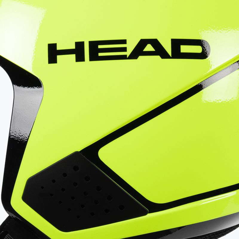HEAD Downforce Jr Kinder-Skihelm gelb 320310 6