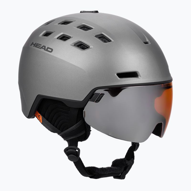 Herren Skihelm HEAD Radar grau 323430