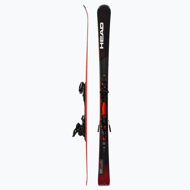 HEAD Supershape E-Rally SW SF-PR schwarz +PRD 12 313340/100835 Abfahrtsski 2