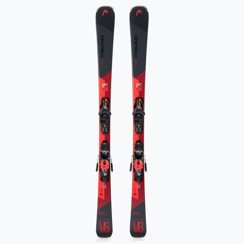 HEAD V-Shape V6 Lyt-PR Abfahrtsski rot +PR 11 315240/100788