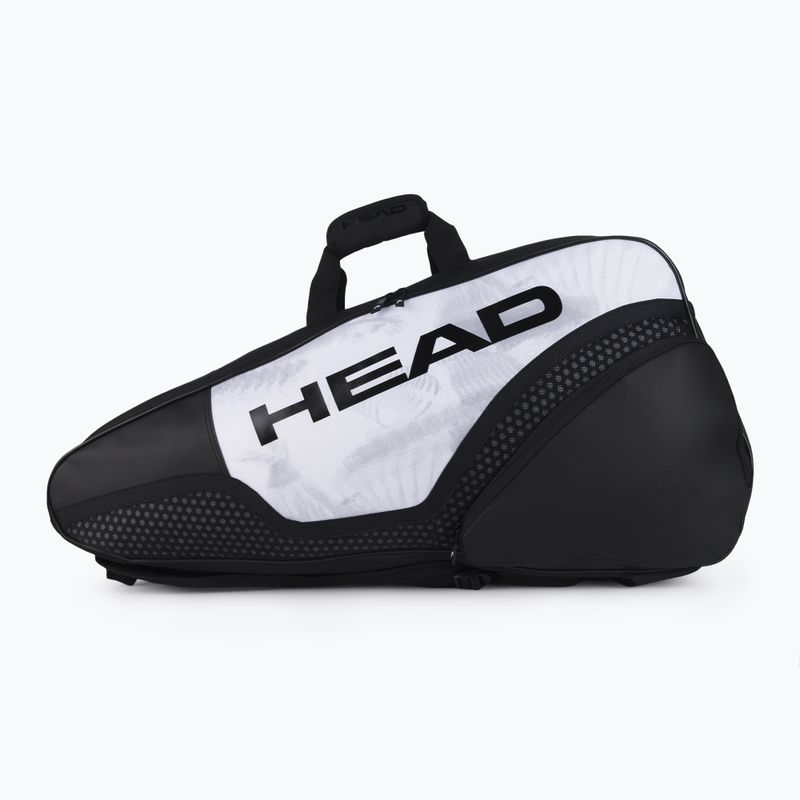 HEAD Djokovic 6R Combi Tennistasche 58 l weiß und schwarz 283121 2