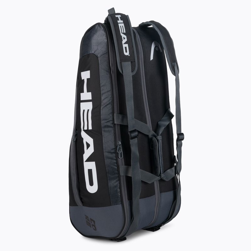 HEAD Core 6R Combi Tennistasche 50 l schwarz 283401