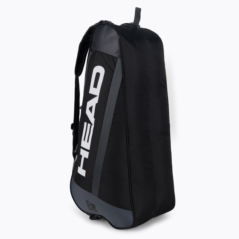 HEAD Core 6R Combi Tennistasche 50 l schwarz 283401 3