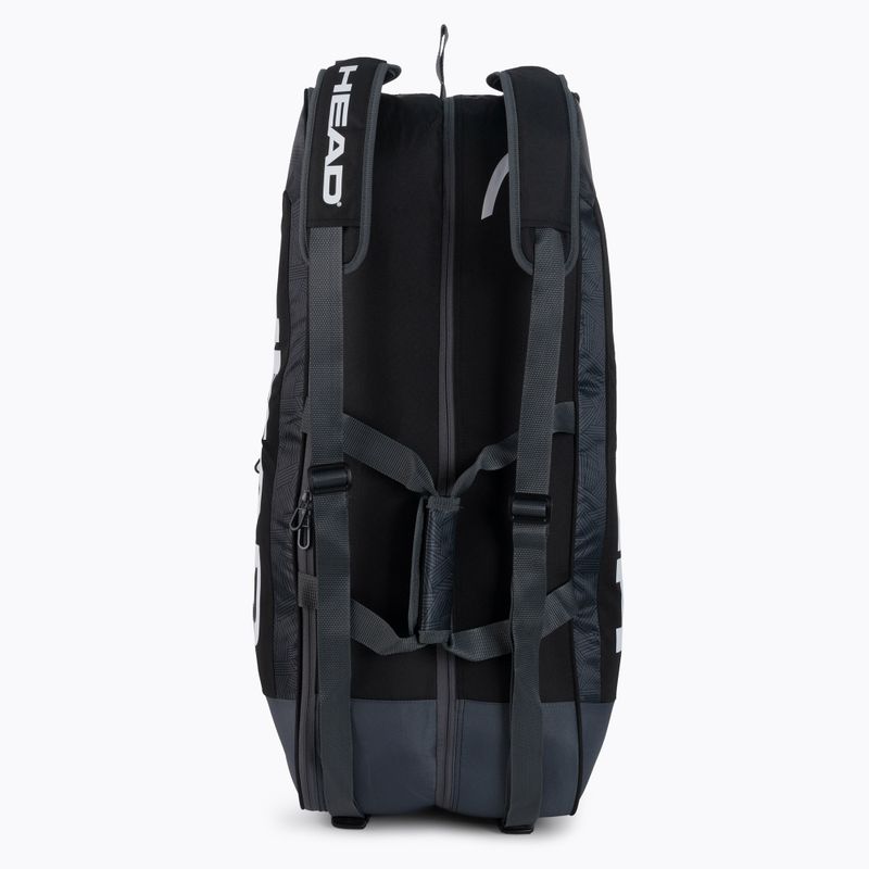 HEAD Core 6R Combi Tennistasche 50 l schwarz 283401 4
