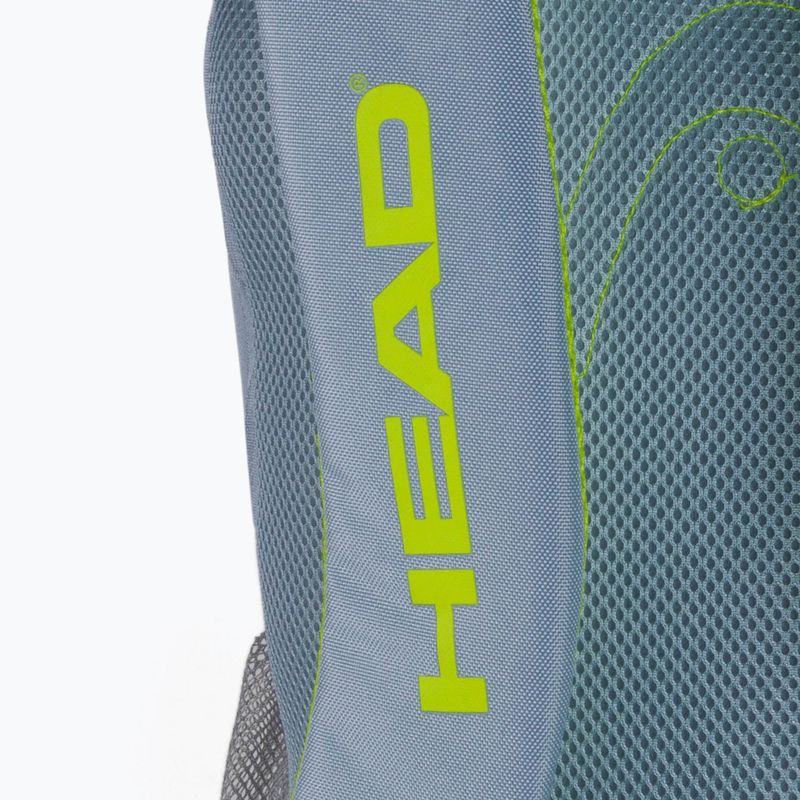 HEAD Core 17 l Tennis Rucksack grau 283421 4